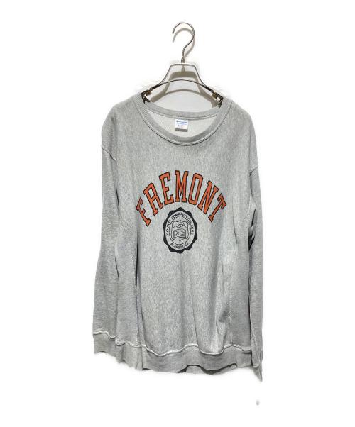 Champion REVERSE WEAVE（チャンピオン リバース ウィーブ）Champion REVERSE WEAVE (チャンピオン リバース ウィーブ) カレッジスウェット グレー サイズ:ＸＬの古着・服飾アイテム