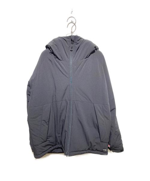 DUFFER（ダファー）DUFFER (ダファー) プリマロフト ストレッチナイロン ダウンジャケット ブラック サイズ:ＸＬの古着・服飾アイテム