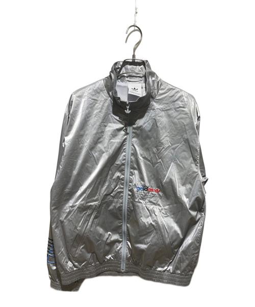 adidas（アディダス）adidas (アディダス) TRICOL TRACKTOP SLVR シルバー サイズ:Mの古着・服飾アイテム