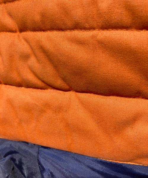 LEVI'S REDTAB（リーバイスレッドタブ）LEVI'S REDTAB (リーバイスレッドタブ) デニム切替ダウンベスト オレンジ×インディゴ サイズ:Ｌの古着・服飾アイテム