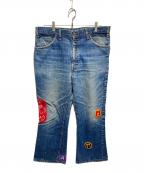 LEVI'Sリーバイス）の古着「フレアデニムパンツ」｜インディゴ