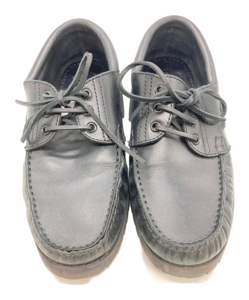 STEVEN ALAN（スティーブンアラン）STEVEN ALAN (スティーブンアラン) 3EYE MOCCASIN/モカシンシューズ ブラック サイズ:41の古着・服飾アイテム