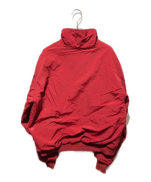 Eddie Bauer（エディーバウアー）Eddie Bauer (エディーバウアー) USA製 ナイロンジャケット レッド サイズ:Ｌの古着・服飾アイテム