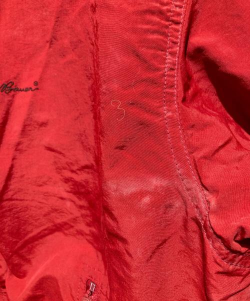 Eddie Bauer（エディーバウアー）Eddie Bauer (エディーバウアー) USA製 ナイロンジャケット レッド サイズ:Ｌの古着・服飾アイテム