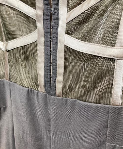 JOSE MOON（ジョゼムーン）JOSE MOON (ジョゼムーン) BUSTIER JUMPSUIT グレー サイズ:38の古着・服飾アイテム