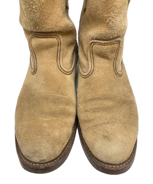 RED WING（レッドウィング）RED WING (レッドウィング) スウェードペコスブーツ ベージュ サイズ:8　1/2の古着・服飾アイテム