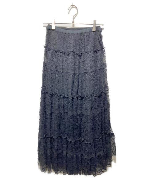 La boutique BonBon（ラブティックボンボン）La boutique BonBon (ラブティックボンボン) レースマキシスカート ブラック サイズ:FREEの古着・服飾アイテム