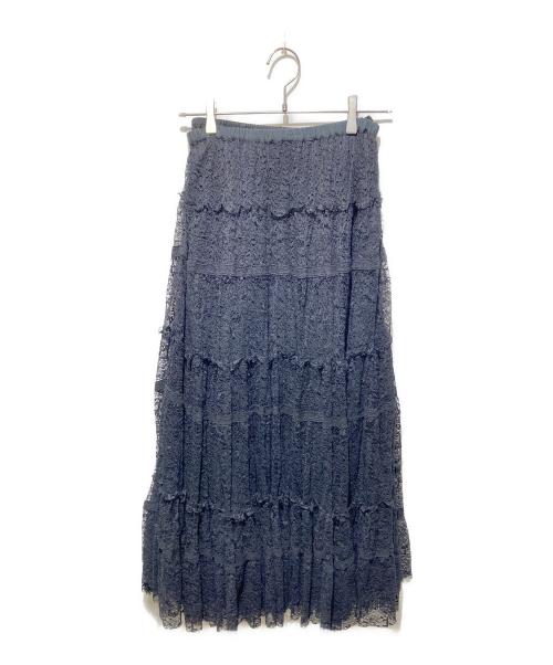La boutique BonBon（ラブティックボンボン）La boutique BonBon (ラブティックボンボン) レースマキシスカート ブラック サイズ:FREEの古着・服飾アイテム