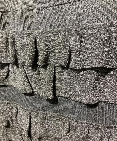 Adam et Rope（アダム エ ロペ）Adam et Rope (アダム エ ロペ) ニットロングスカート グレー サイズ:FREEの古着・服飾アイテム