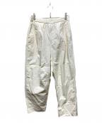 FRAMeWORKフレームワーク）の古着「コットンイージータックバレルパンツ」｜アイボリー