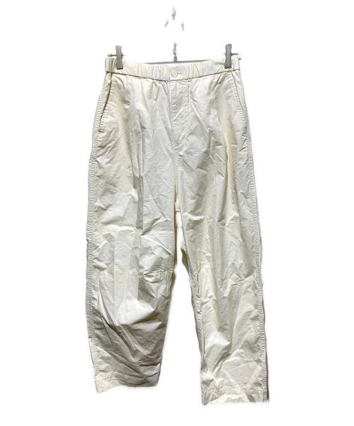 FRAMeWORK（フレームワーク）FRAMeWORK (フレームワーク) コットンイージータックバレルパンツ アイボリー サイズ:38の古着・服飾アイテム