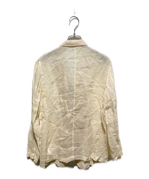 Whim Gazette（ウィムガゼット）Whim Gazette (ウィムガゼット) ラミージャケット ベージュ サイズ:38の古着・服飾アイテム