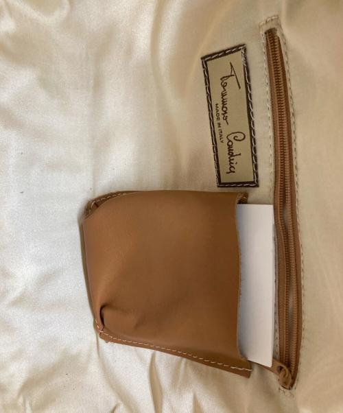 TOMMASO CANDRIA（トマーソカンダリア）TOMMASO CANDRIA (トマーソカンダリア) イタリア製 カゴバッグ ベージュの古着・服飾アイテム