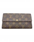 LOUIS VUITTONルイ ヴィトン）の古着「長財布」｜ブラウン