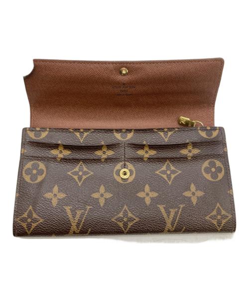 LOUIS VUITTON（ルイ ヴィトン）LOUIS VUITTON (ルイ ヴィトン) 長財布 ブラウンの古着・服飾アイテム