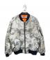 Neutral buzz reaction（ニュートラルバズリアクション）の古着「カモフラMA-1ジャケット」｜ベージュ