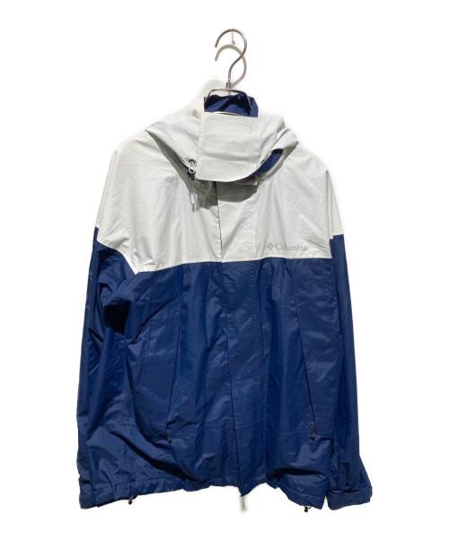 Columbia（コロンビア）Columbia (コロンビア) ウッドロードジャケット ホワイト×ネイビー サイズ:Mの古着・服飾アイテム