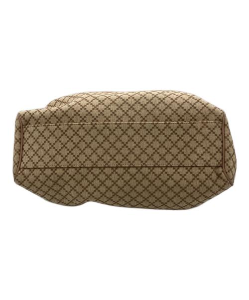 GUCCI（グッチ）GUCCI (グッチ) ディアマンテスーキ−ハンドバック アイボリーの古着・服飾アイテム