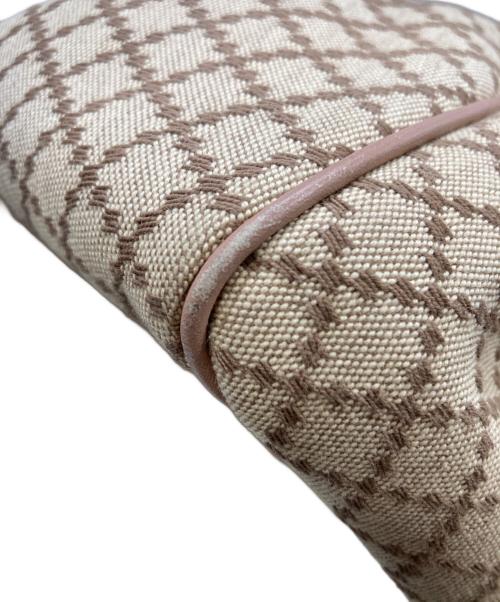 GUCCI（グッチ）GUCCI (グッチ) ディアマンテスーキ−ハンドバック アイボリーの古着・服飾アイテム