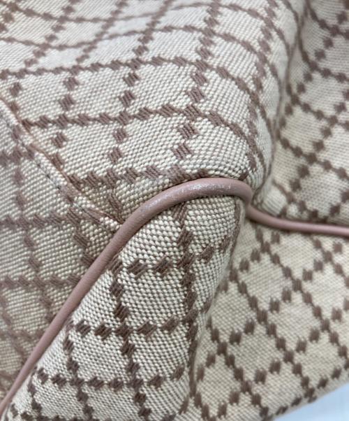 GUCCI（グッチ）GUCCI (グッチ) ディアマンテスーキ−ハンドバック アイボリーの古着・服飾アイテム