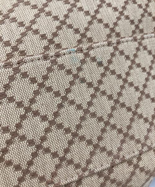 GUCCI（グッチ）GUCCI (グッチ) ディアマンテスーキ−ハンドバック アイボリーの古着・服飾アイテム