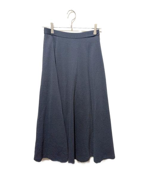 MACKINTOSH LONDON（マッキントッシュ ロンドン）MACKINTOSH LONDON (マッキントッシュ ロンドン) サッカーストレッチスカート ネイビー サイズ:36の古着・服飾アイテム