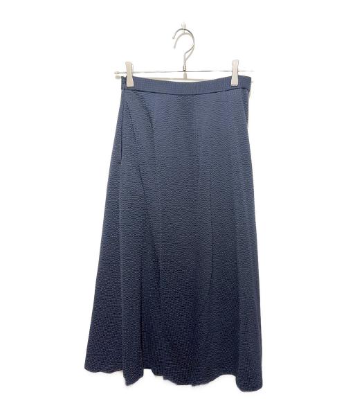 MACKINTOSH LONDON（マッキントッシュ ロンドン）MACKINTOSH LONDON (マッキントッシュ ロンドン) サッカーストレッチスカート ネイビー サイズ:36の古着・服飾アイテム