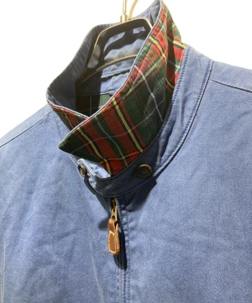 POLO RALPH LAUREN（ポロ・ラルフローレン）POLO RALPH LAUREN (ポロ・ラルフローレン) チンスト付き裏地チェックスイングトップ ネイビー サイズ:XLの古着・服飾アイテム