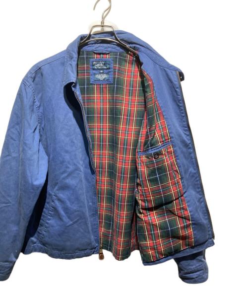 POLO RALPH LAUREN（ポロ・ラルフローレン）POLO RALPH LAUREN (ポロ・ラルフローレン) チンスト付き裏地チェックスイングトップ ネイビー サイズ:XLの古着・服飾アイテム