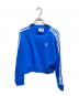 adidas（アディダス）の古着「クルーネックスウェット」｜ブルー