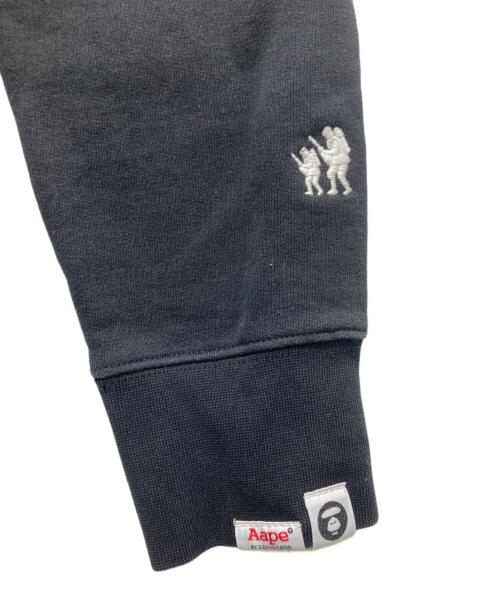 Aape BY A BATHING APE（エーエイプ バイ アベイシングエイプ）Aape BY A BATHING APE (エーエイプ バイ アベイシングエイプ) プルオーバーパーカー ブラック サイズ:Lの古着・服飾アイテム
