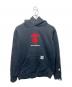 Aape BY A BATHING APE（エーエイプ バイ アベイシングエイプ）の古着「プルオーバーパーカー」｜ブラック