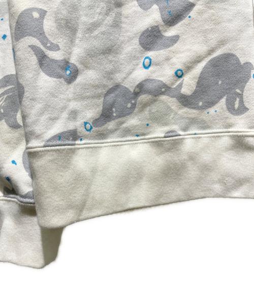 A BATHING APE（アベイシングエイプ）A BATHING APE (アベイシングエイプ) ホワイトカモシャークパーカー ホワイト サイズ:Sの古着・服飾アイテム