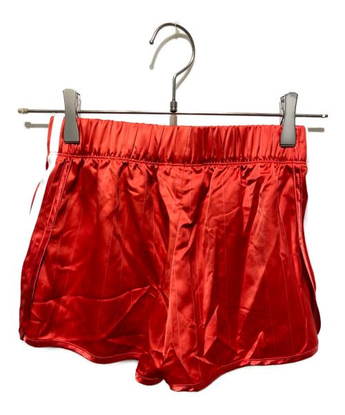 adidas（アディダス）adidas (アディダス) Sporty & Rich (スポーティーアンドリッチ) ショートパンツ レッド サイズ:Ｍの古着・服飾アイテム
