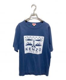 KENZO（ケンゾー）の古着「プリントTシャツ」｜ネイビー