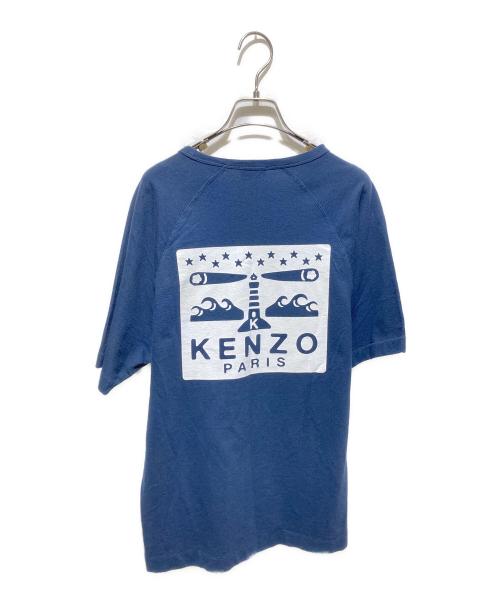 KENZO（ケンゾー）KENZO (ケンゾー) プリントTシャツ ネイビー サイズ:Ｍの古着・服飾アイテム