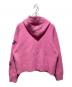 AAPE BY A BATHING APE (エーエイプ バイ アベイシングエイプ) ジップアップニットパーカー ピンク サイズ:XXS：17000円