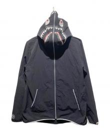 A BATHING APE（アベイシングエイプ）の古着「シャークマウンテンパーカー」｜ブラック