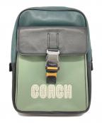 COACHコーチ）の古着「ボディーバッグ/トラック パック カラーブロック ウィズ コーチ パッチ」