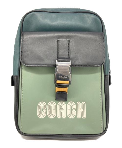 COACH（コーチ）COACH (コーチ) ボディーバッグ/トラック パック カラーブロック ウィズ コーチ パッチの古着・服飾アイテム
