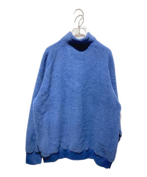 BEAMS JAPAN（ビームスジャパン）BEAMS JAPAN (ビームスジャパン) 24AW/ミリタリー ハーフジップ フリース ブルー サイズ:ＸＬの古着・服飾アイテム