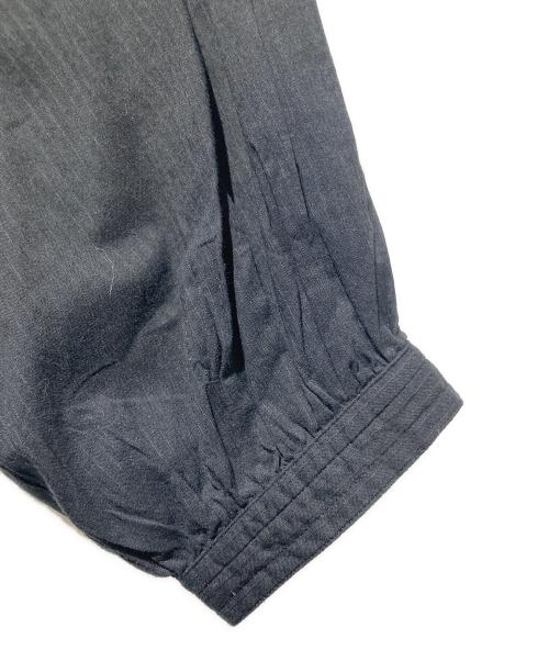 normment（ノーメント）normment (ノーメント) ブラウスワンピース ブラック サイズ:L 未使用品の古着・服飾アイテム