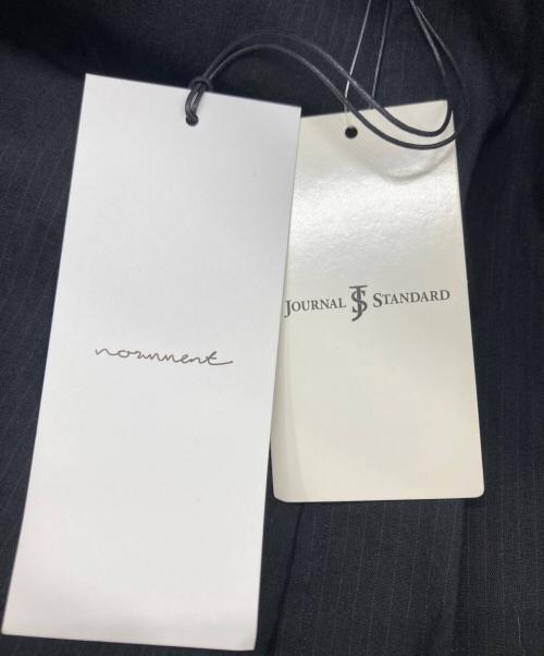 normment（ノーメント）normment (ノーメント) ブラウスワンピース ブラック サイズ:L 未使用品の古着・服飾アイテム