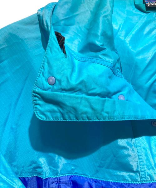 Patagonia（パタゴニア）Patagonia (パタゴニア) F1ナイロンアノラックパーカー/フェザーウェイトシェルプルオーバー ブルー サイズ:Sの古着・服飾アイテム