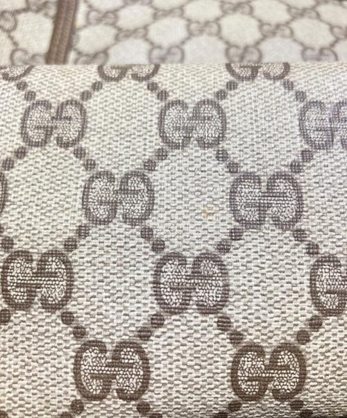 GUCCI（グッチ）GUCCI (グッチ) OLD シェリーライン トートバッグ ベージュの古着・服飾アイテム