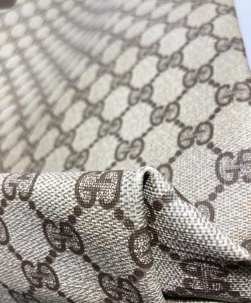 GUCCI（グッチ）GUCCI (グッチ) OLD シェリーライン トートバッグ ベージュの古着・服飾アイテム
