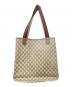 GUCCI (グッチ) OLD シェリーライン トートバッグ ベージュ：20000円