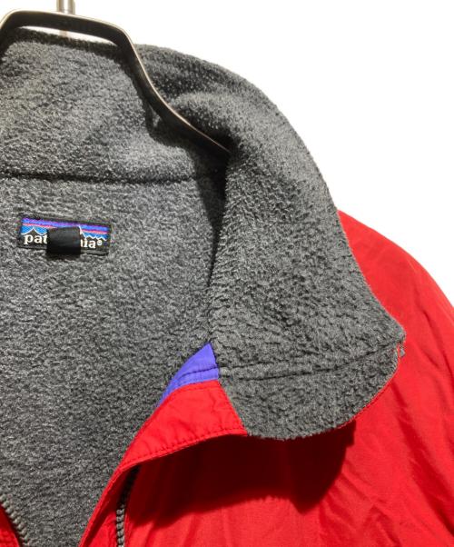 Patagonia（パタゴニア）Patagonia (パタゴニア) 90s usa製 シェルドシンチラジャケット レッド サイズ:Lの古着・服飾アイテム