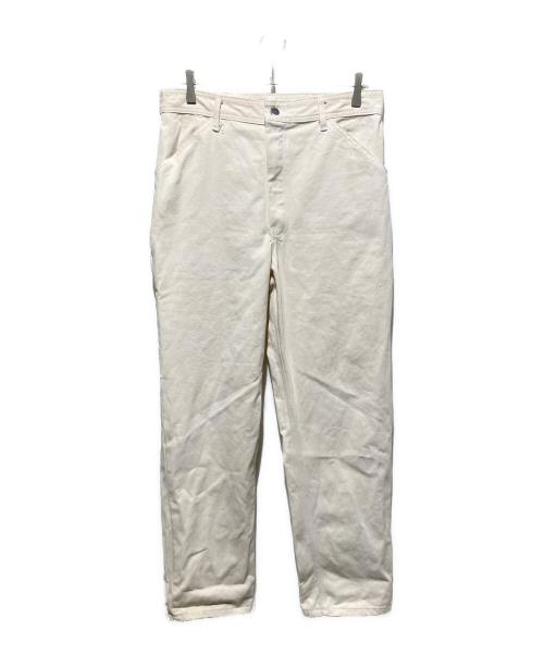 TRADESMAN（トレイズマン）TRADESMAN (トレイズマン) usa製 ペインターパンツ アイボリー サイズ:34/32の古着・服飾アイテム