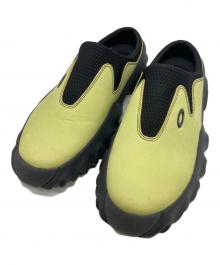 oakley factory team（オークリーファクトリーチーム）の古着「OAKLEY FACTORY TEAM SUEDE CHOP SAW MULE」｜ライムグリーン